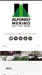 Mobile Screenshot of alfonsomerino.com